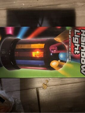 Rainbow Light Kids Disco Projector - Multicolor